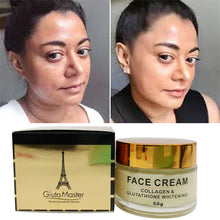Indlæs billede til gallerivisning Gluta Master Hot-sale Whitening &amp; Anti-aging with Collagen &amp; Vitamin C Face Cream for Black Skin Making Skin Elastic and Softer.

