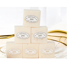 Carica l&#39;immagine nel visualizzatore di Gallery, Thailand Rice Milk Soap Scents of Milk and Rice Handmade Glow Baby Soap Cold Soap Craftwork Glycerine

