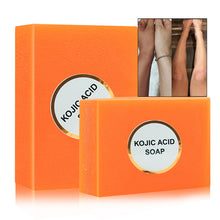 Carica l&#39;immagine nel visualizzatore di Gallery, Kojic Acid Soap Whitening Brightening Soap for Glowing Radiance Skin Dark Spots Rejuvenate Uneven Skin Tone
