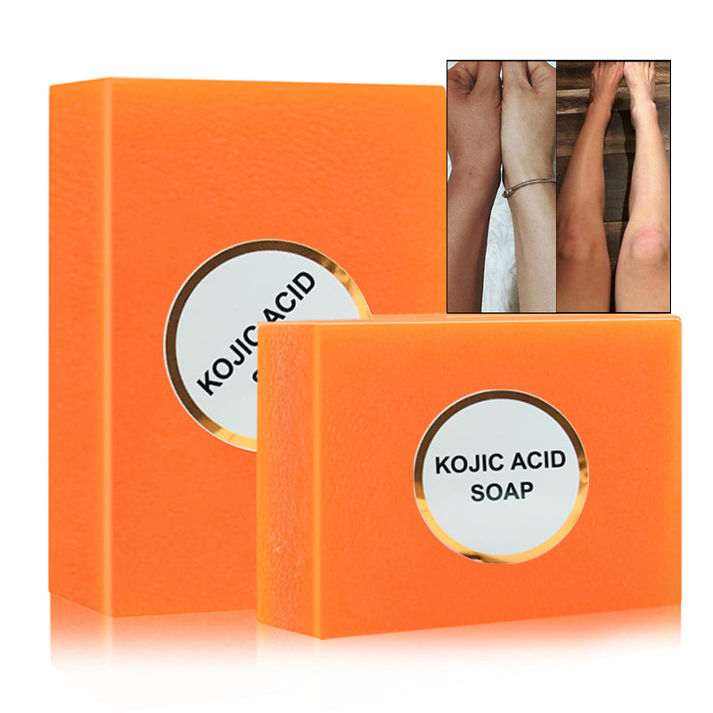Kojic Acid Soap Whitening Brightening Soap for Glowing Radiance Skin Dark Spots Rejuvenate Uneven Skin Tone