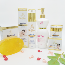 Indlæs billede til gallerivisning Skin Whitening Set With Vitamin C And Collagen Lotion Serum Cream Soap For Super Lightening And Moisturizing Skin
