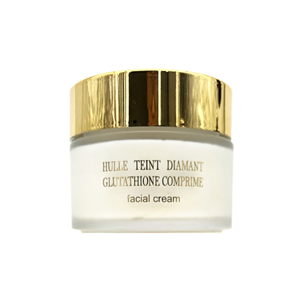 H-Acid Complexion Whitening Face Cream with Glutathione Tablet Hydro