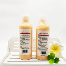 Load image into Gallery viewer, The Best Selling Peeling Whitening and Smoothing Skincare Orange Peeling Lotion Product with Orange Scent 100ML for Black Skin
