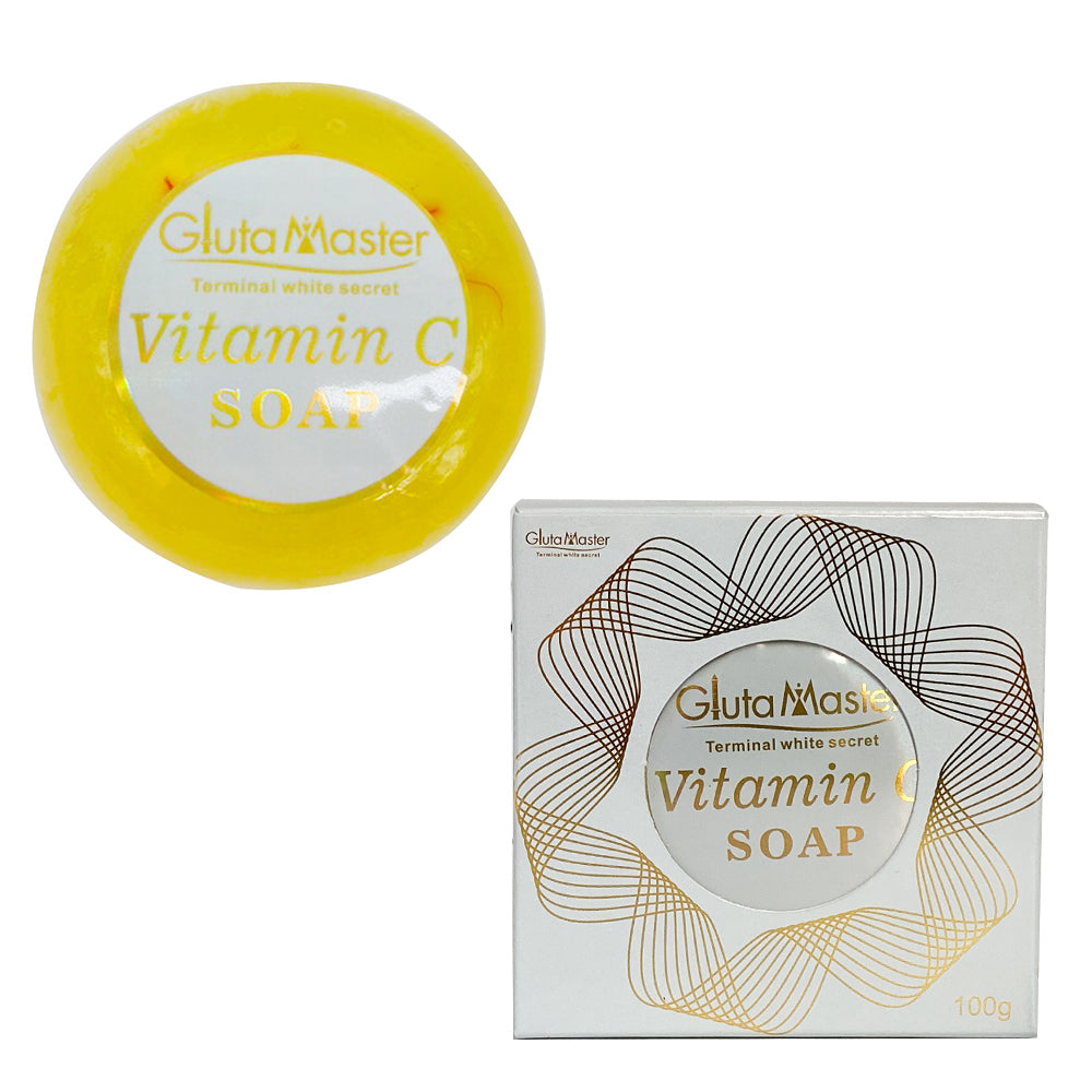 Gluta Master Terminal White Secret Skin Whitening Facial or Bath Shower Beauty Soap Best for Glowing Skin Vitamin C Soap