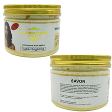 Load image into Gallery viewer, The Super Brighting and Concentre Anti-Tache Product with Whitening Soap 300g for Black Skin
