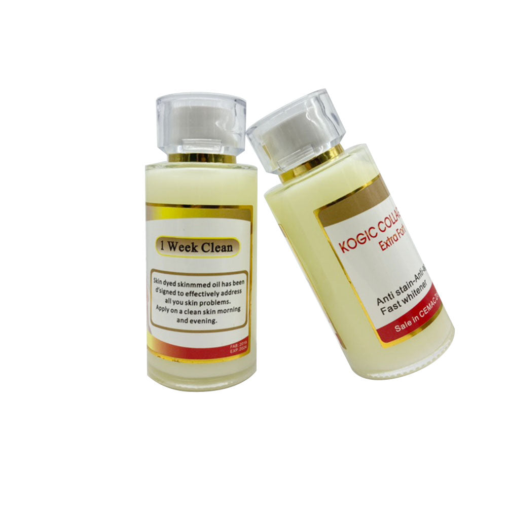 Kogic Collagen Extra Fort Anti Stain Anti-aging Fast Whitening Serum Apply on A Clean Skin 120ml