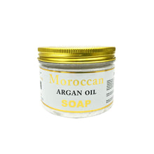 Lataa kuva Galleria-katseluun, Moroccan Argan Oil Whitening Soap Deeply Cleanse Your Sensitive Skin Powerful Moisturizer Soap for Dry Skin
