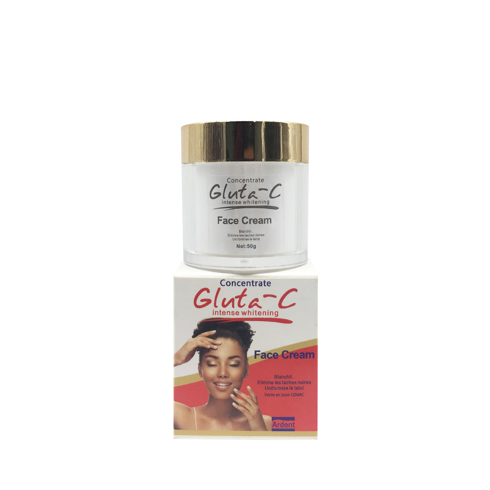 Gluta C Intense Whitening Face Cream Improved Skin Tone Texture Hyperpigmentation Moisturizing Skin