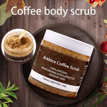 Carica l&#39;immagine nel visualizzatore di Gallery, Arabica Coffee Scrub 100% Natural Moisturizing Exfoliator for Radiant Skin Face and Body Scrub Target Stretch Mark and Acne
