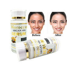 Lataa kuva Galleria-katseluun, Morocco Argan Oil Serum Improves Water Retention with A Radiant Skin Anti-aging Face Serum

