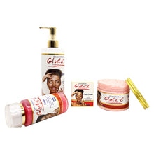 Carica l&#39;immagine nel visualizzatore di Gallery, Gluta-C Organic Powerful Anti-Freckle Whitening Concentrated Glutathione Skin Care Pink Set
