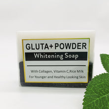 Lataa kuva Galleria-katseluun, The Best Whitening Skincare Product with Milk, Collage, Vitamin C Body Soap for Black Skin
