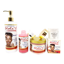Load image into Gallery viewer, Gluta-C Organic Powerful Anti-Freckle Whitening Concentrated Glutathione Skin Care Pink Set
