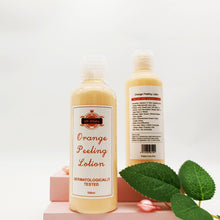Load image into Gallery viewer, The Best Selling Peeling Whitening and Smoothing Skincare Orange Peeling Lotion Product with Orange Scent 100ML for Black Skin
